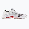 Обувки за волейбол Mizuno Wave Lightning Elite white/black/fiery red