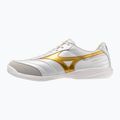 Футболни обувки Mizuno Morelia Sala Pro IN white/football gold/galaxy sil