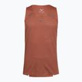 Мъжка тениска за бягане Mizuno Tech Light Tank copper brown