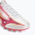 Футболни обувки Mizuno Alfa III Elite AG white/fuchsia purple 7