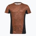 Мъжка тениска за бягане Mizuno Active DryAeroFlow Graphic copper brown