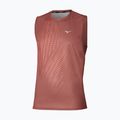 Мъжка тениска за бягане Mizuno Core Graphic Sleeveless copper brown