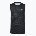 Мъжка тениска за бягане Mizuno Core Graphic Sleeveless black/grey