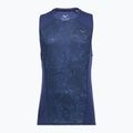 Мъжка тениска за бягане Mizuno Active DryAeroFlow Graphic Tank Top estate blue