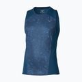 Мъжка тениска за бягане Mizuno Active DryAeroFlow Graphic Tank Top estate blue