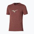 Мъжка тениска за бягане Mizuno Core Runbird Tee copper brown