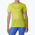 Дамска тениска за бягане Mizuno Core Graphic Tee lightning yellow