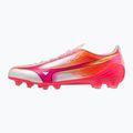 Футболни обувки Mizuno Alpha III Japan FG white/fuchsia purple