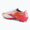 Футболни обувки Mizuno Alpha III Japan FG white/fuchsia purple 3