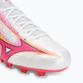 Футболни обувки Mizuno Alpha III Japan FG white/fuchsia purple 7