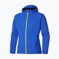Мъжко яке за бягане Mizuno Trail Waterproof 20K Hooded dazzling blue