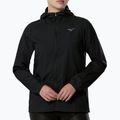 Дамско яке за бягане Mizuno Tech Light Hooded Jacket black
