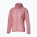 Дамско яке за бягане Mizuno Tech Light Hooded Jacket rose elegance