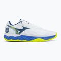 Мъжки тенис обувки Mizuno Wave Enforce Court AC white/dazzling blue/ lightning 2
