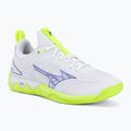 Обувки за волейбол Mizuno Wave Luminous 3 white/lightning yellow/dazzling blue