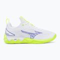 Обувки за волейбол Mizuno Wave Luminous 3 white/lightning yellow/dazzling blue 2