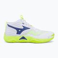 Обувки за волейбол Mizuno Wave Momentum Elite Mid white/lightning yellow/dazzling blue 2