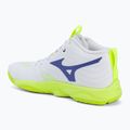 Обувки за волейбол Mizuno Wave Momentum Elite Mid white/lightning yellow/dazzling blue 3
