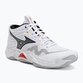 Обувки за волейбол Mizuno Wave Momentum Elite Mid white/black/fiery red