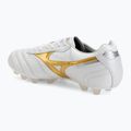 Футболни обувки Mizuno Morelia II Japan FG white/football gold/galaxy silver 3