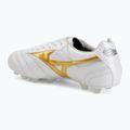 Футболни обувки Mizuno Morelia II Elite FG white/football gold/galaxy silver 3