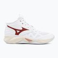 Дамски волейболни обувки Mizuno Wave Momentum Pro Mid white/rose elegance/lava falls 2