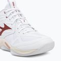 Дамски волейболни обувки Mizuno Wave Momentum Pro Mid white/rose elegance/lava falls 7