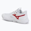 Дамски обувки за волейбол Mizuno Wave Momentum Elite white/rose elegance/lava falls 3