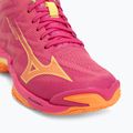 Обувки за волейбол Mizuno Wave Lightning Elite Mid pink tetra/fortune yellow/light 7