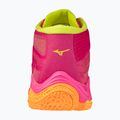Обувки за волейбол Mizuno Wave Lightning Elite Mid pink tetra/fortune yellow/light 3