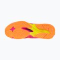 Обувки за волейбол Mizuno Wave Lightning Elite Mid pink tetra/fortune yellow/light 4
