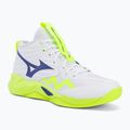 Волейболни обувки Mizuno Wave Momentum Pro Mid white/lightning yellow/dazzling blue