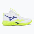 Волейболни обувки Mizuno Wave Momentum Pro Mid white/lightning yellow/dazzling blue 2