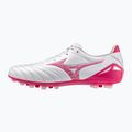 Футболни обувки Mizuno Morelia Neo IV Pro AG white/fuchsia purple/fuchsia purple