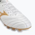 Футболни обувки Mizuno Morelia Neo IV Beta Elite FG white/mp gold/cool gray 3c 7