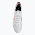 Футболни обувки Mizuno Morelia Neo IV Beta Elite FG white/pink tetra/fuchsia purple 5