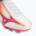 Футболни обувки Mizuno Alfa III Pro FG white/fuchsia purple 7
