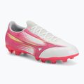 Футболни обувки Mizuno Alfa III Select FG white/fuchsia purple