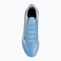 Детски футболни обувки Mizuno Alfa III Select Jr FG celeste/white 5