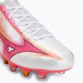 Футболни обувки Mizuno Alpha III Japan Mix white/fuchsia purple 7