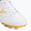 Детски футболни обувки Mizuno Monarcida Neo III Select FG white/mp gold 7