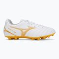 Детски футболни обувки Mizuno Monarcida Neo III Select AG white/mp gold 2