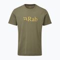 Мъжка тениска Rab Stance Logo light khaki 4