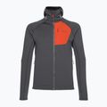 Мъжки суитшърт Rab Superflux Hoody graphene/firecracker 5