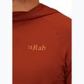 Мъжки суитшърт за трекинг Rab Sonic Hoody red clay 6