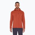 Мъжки Rab Ascendor Light Hoody tuscan red суитшърт