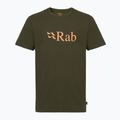 Мъжка тениска Rab Stance Logo army green