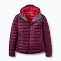 Дамско пухено яке Rab Microlight Alpine Hoody mulberry