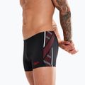 Мъжки боксерки за плуване Speedo Tech Panel Aquashort черни и червени 8-00303514539 7