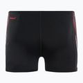 Мъжки боксерки за плуване Speedo Tech Panel Aquashort черни и червени 8-00303514539 2
